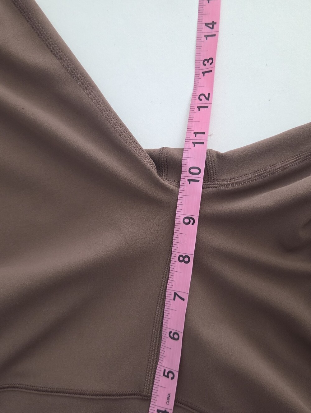 Vuori All the Feels High Waist Leggings Brown - Picture 11 of 12